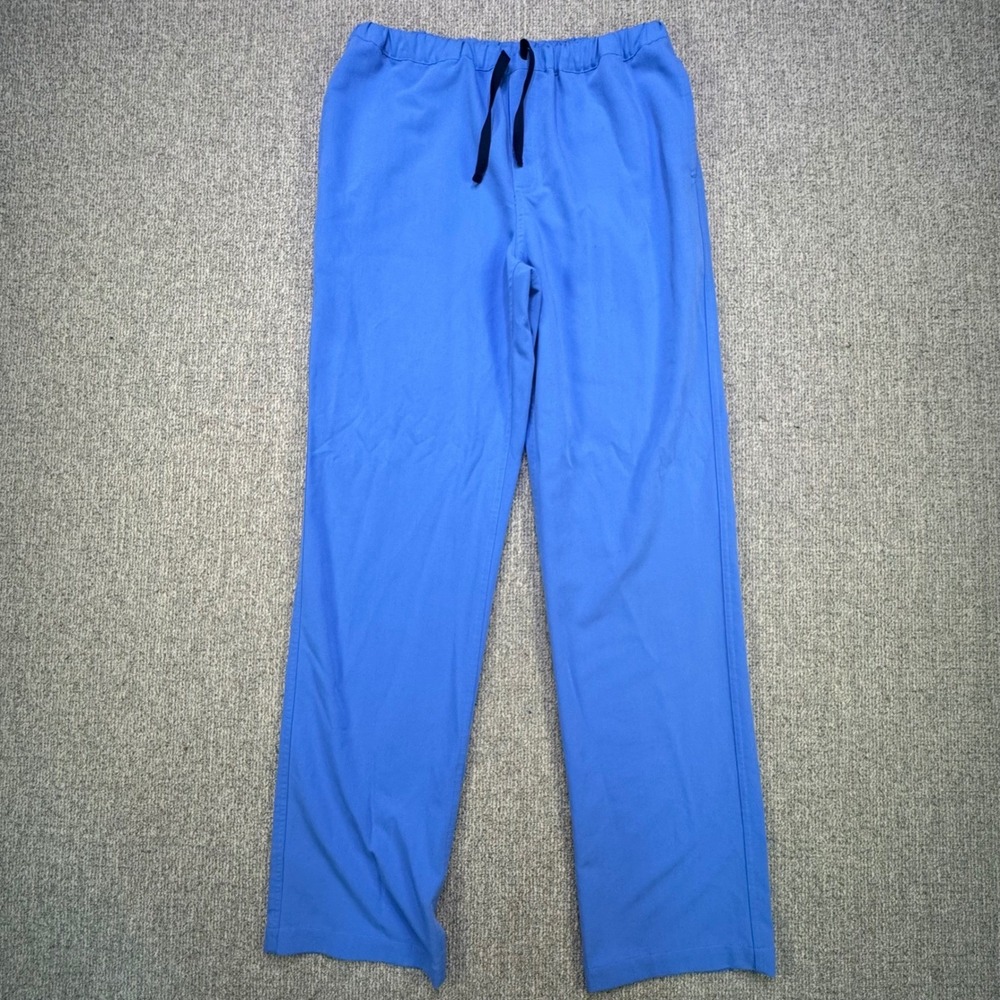 FIGS Pisco Scrub Pants Mens Large Tall Blue FIONx Medical Scrubs FM4500T